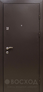 Фото стальная дверь Дверь эконом №17 с отделкой Винилискожа