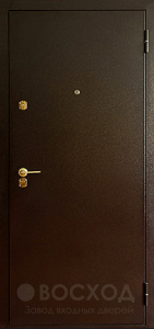 Фото стальная дверь Дверь эконом №14 с отделкой Ламинат