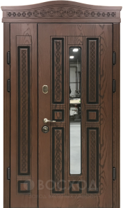 Фото стальная дверь Арочная дверь №11 с отделкой МДФ ПВХ