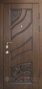 Фото стальная дверь Утеплённая дверь №14 с отделкой Порошковое напыление