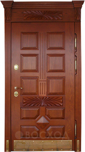 Фото стальная дверь Элитная дверь №15 с отделкой МДФ ПВХ