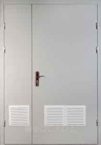 Фото стальная дверь Дверь в котельную №2 с отделкой Порошковое напыление