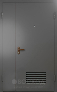 Фото стальная дверь Дверь в котельную №7 с отделкой Порошковое напыление