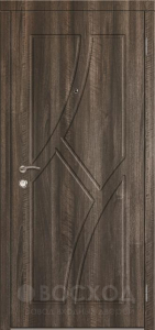 Фото стальная дверь Уличная дверь №2 с отделкой МДФ ПВХ