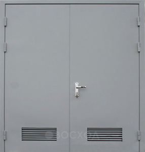 Фото стальная дверь Дверь в котельную №3 с отделкой МДФ ПВХ