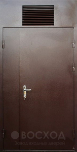 Фото стальная дверь Дверь в котельную №9 с отделкой МДФ ПВХ