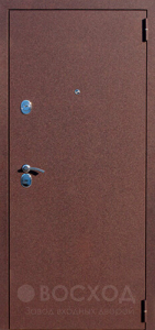 Фото стальная дверь Дверь эконом №16 с отделкой Порошковое напыление