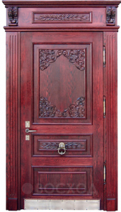 Фото стальная дверь Элитная дверь №13 с отделкой МДФ ПВХ