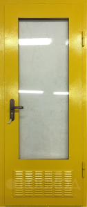 Фото стальная дверь Дверь в котельную №20 с отделкой МДФ ПВХ