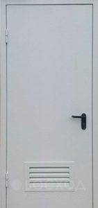 Фото  Стальная дверь Дверь в котельную №15 с отделкой МДФ ПВХ