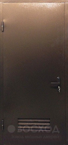 Фото  Стальная дверь Дверь в котельную №13 с отделкой Нитроэмаль