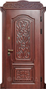 Фото стальная дверь Парадная дверь №354 с отделкой МДФ ПВХ