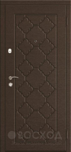 Фото стальная дверь Утеплённая дверь №18 с отделкой Порошковое напыление