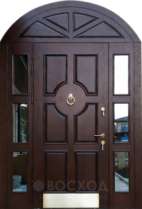 Фото стальная дверь Арочная дверь №18 с отделкой МДФ ПВХ